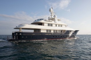 Star superyacht - side view